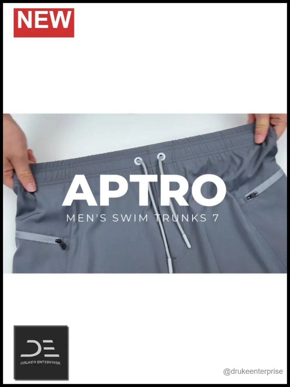 2 in 1 Mens Swim Trunks 7
